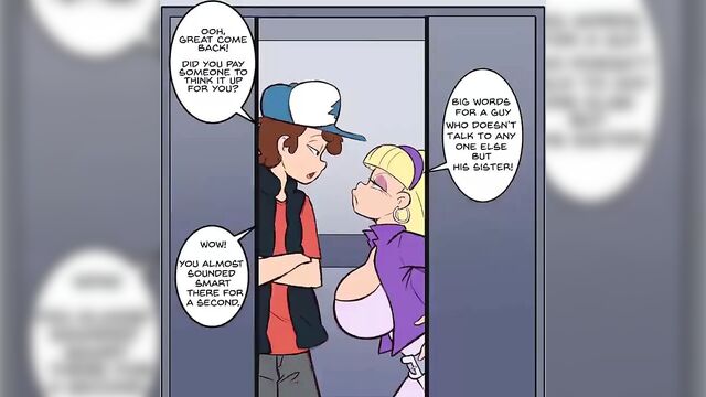 Dipper Pines & Pacifica Northwest Fuck In An Elevator