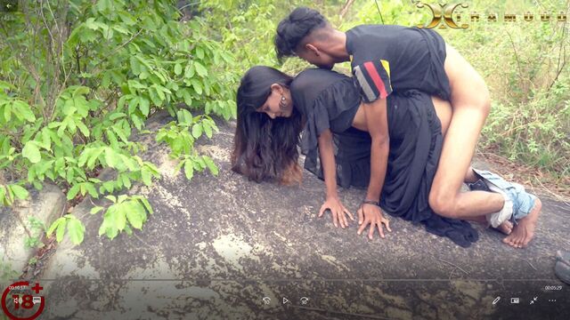 MOUNTAIN BOY FUCKED HIS GIRLFRIEND IN MOUNTAIN JUNGLE