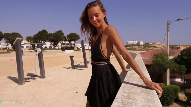 Clover nude public 4