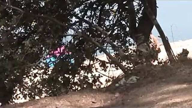 A stranger falls for Jotade's big cock at the nudist beach