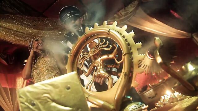 Indian goddess gets hard fuck doggy style in bed