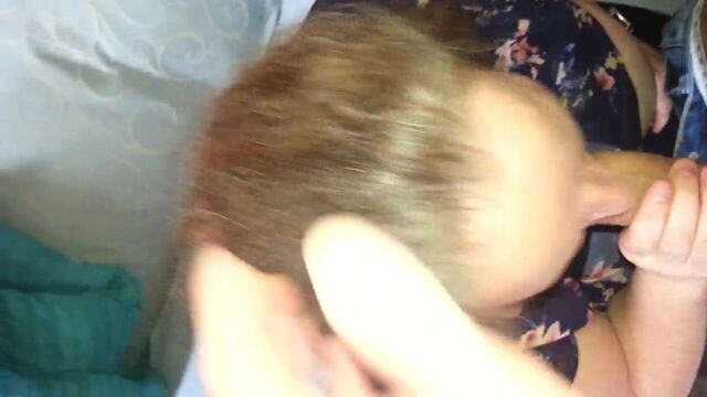 Naughty 40 year old sucks me