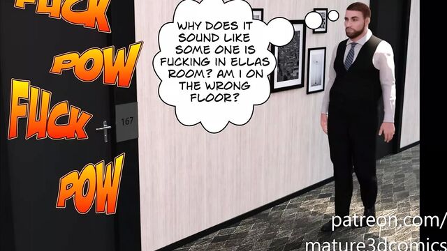 Busty Stepmom Gets Caught Fucking Stepson (3D Comic)