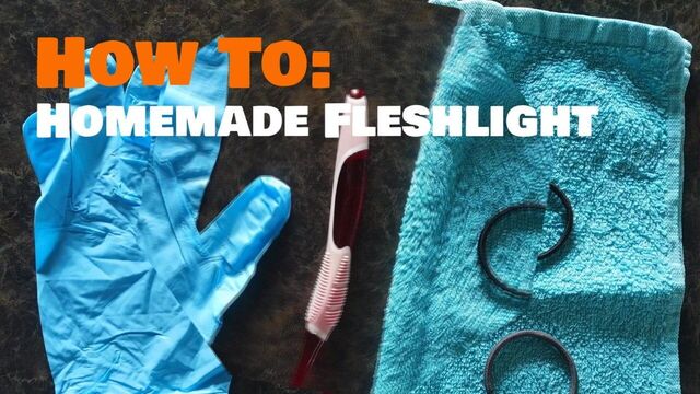 Homemade Instruction Fleshlight Discrete Masturbation