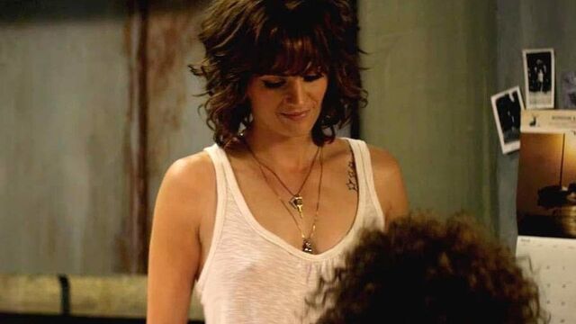 Stana Katic Nipples in 'CBGB' On ScandalPlanet.Com