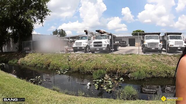 Roadside - Stranded Latina Teen Fucks The Mechanic