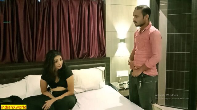 Indian beautiful Bhabhi has romantic sex with devar in desi style!! With clear dirty audio