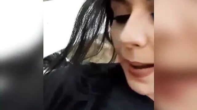 Porcelain has car trouble but really just wants cock