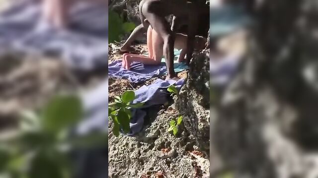 Bbc fucked my wife while I was in nature
