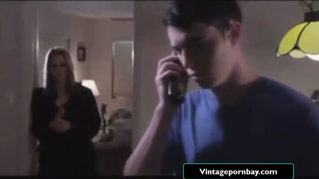 Stepson Cant Resist Himself to Fuck StepMom After His Father