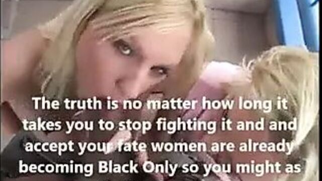 White Boi's Must Become Sissy Cucks