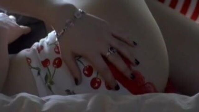 Lesbian Girls Making Out In Bed