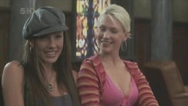 January Jones and Krista Allen - Anger Management