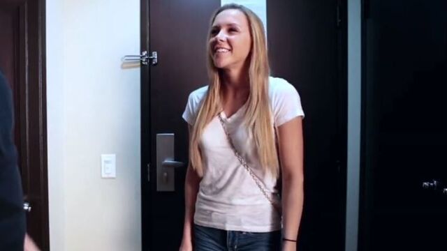 Petite Young Blonde Teen First Porno Fucked To Orgasms POV