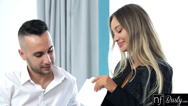 Big Tit Blonde Monika Fox Titty Fucks Huge Cock - S14:E9