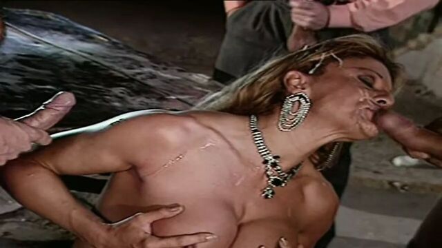 Italian Muscular Milf Gets Stuffed