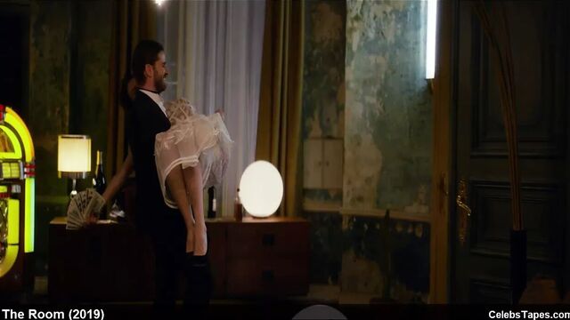 Olga Kurylenko topless and lingerie ass video