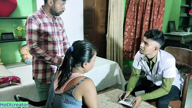 Naughty Doctor Fucks his Hot Patient! Her Husband Waiting Outside!!!