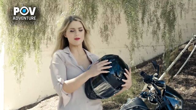 Real POV Adventure: Hitchhiker Meets the Unexpected When A Sexy Blonde Comes To His Rescue