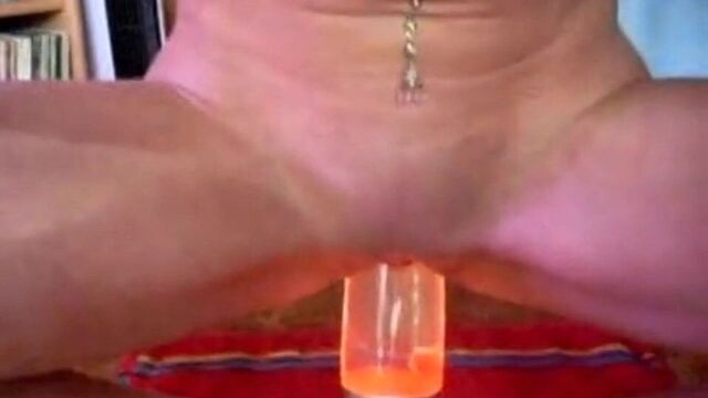 College girl decides to fuck lava lamp instead of boyfriend