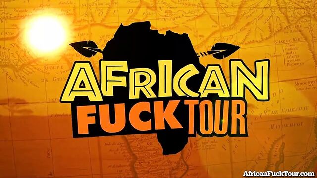 African Girl Gets a Big Facial After Sex!