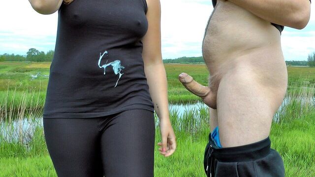 Wow he is cumming so fast again! A lot of cum on my shirt, how do i hide this?