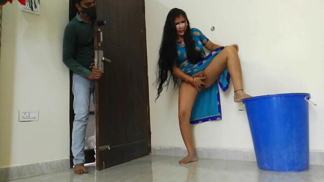 Indian bhabhi caught by dever and fucked