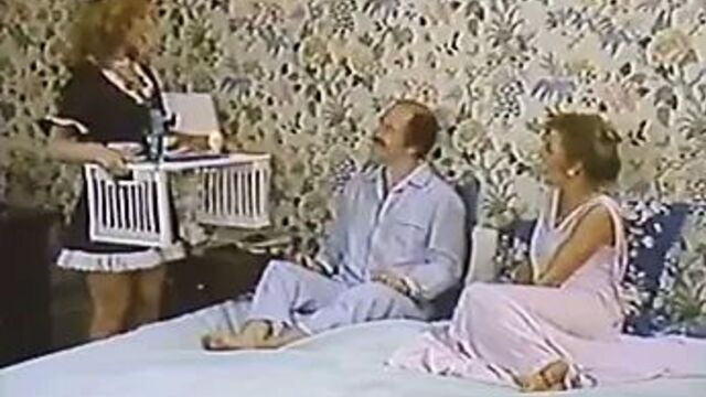 Karen Summer, Nina Hartley in porn classic clip with a horny