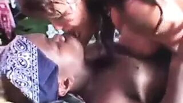 Ava Devine Enjoys A Midget's Black Cock