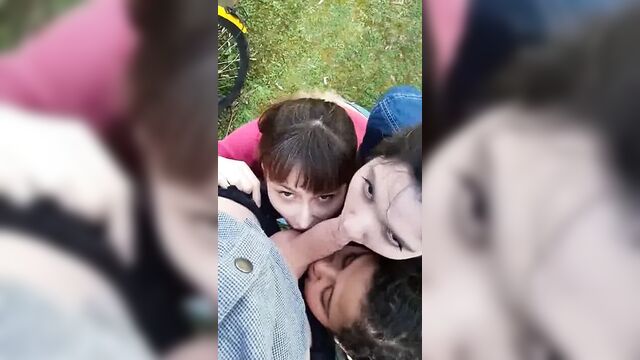 Hanging out with my three best friends