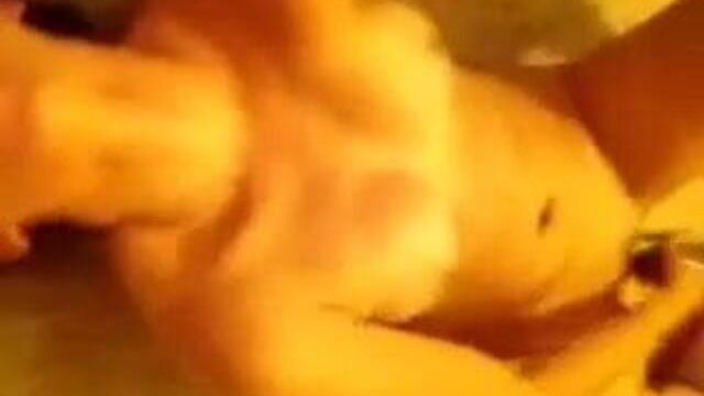 Girl using step mom's dildo