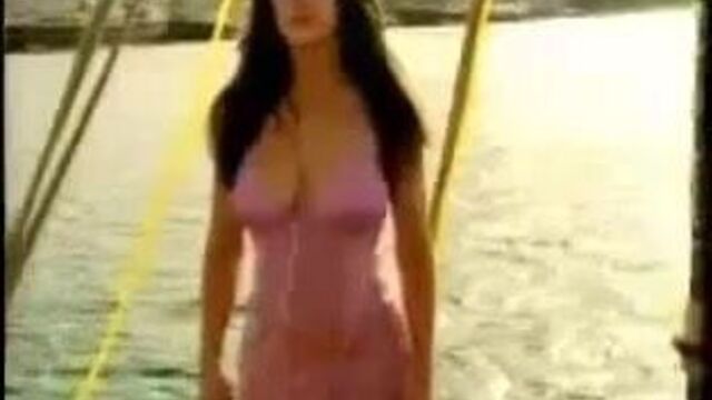 Kirsty Gallacher shows big tits and sexy curves