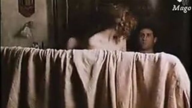 Stefania Casini Gerard Depardieu Robert De Niro in Novecento