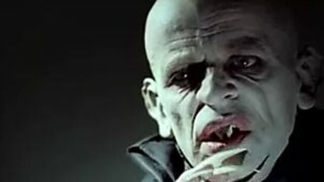 Nosferatu Vampire Bites Virgin Girl