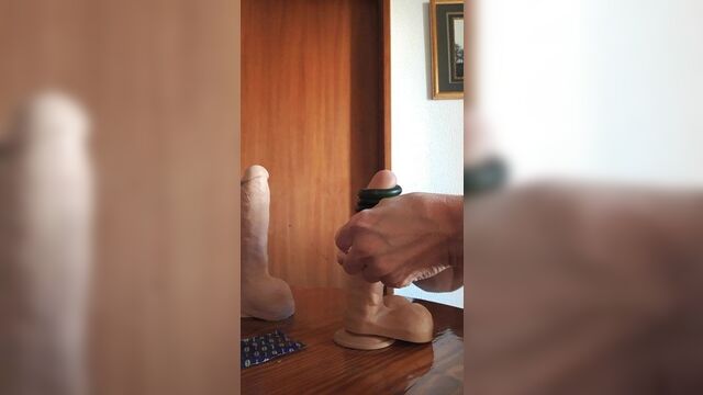 How to make a dildo bigger.
