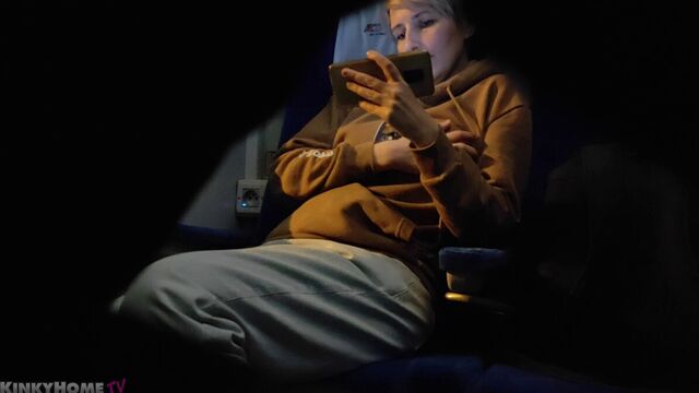 Hidden Masturbation in the Public Train