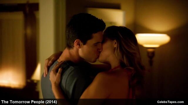 Blonde Babe Alexa Vega sexy lingerie & softcore sex video