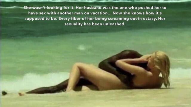 Hotwife Falling in Love with her BBC Cuckold Bull. captions