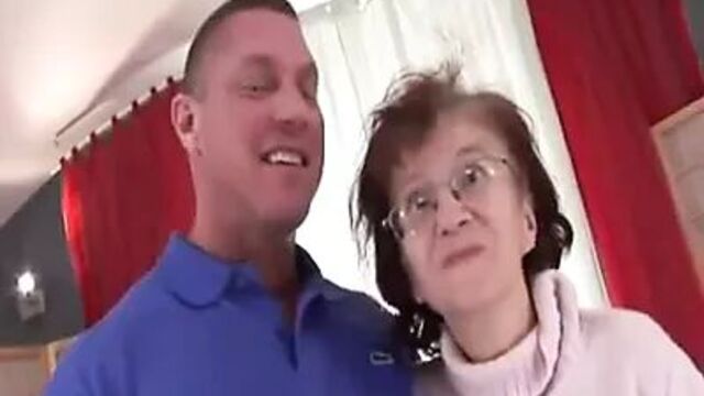 Old granny like cock