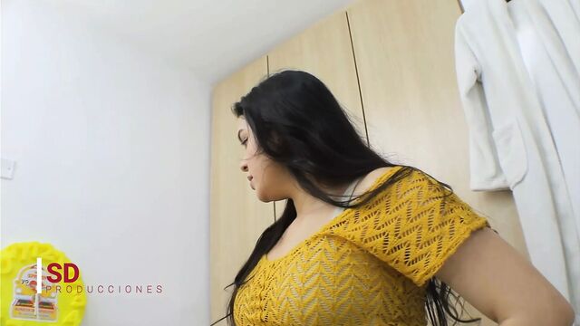 I fuck my stepsister Melanie in exchange for what I pay for her concert - Melanie Caceres - Spanish porn