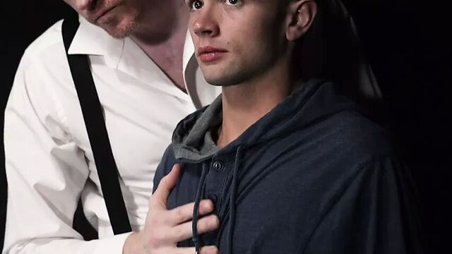 Boy stripped naked, fondled, and probed with glass dildo