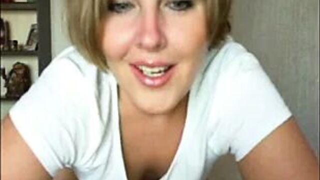 Sexy milf teasing T-shirt