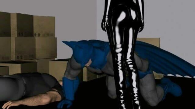 Batman meets Catwoman