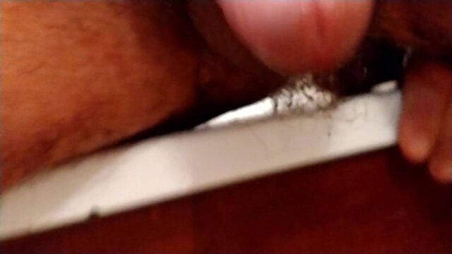 Roll on deodorant in ass...