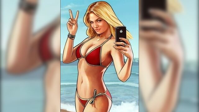 GTA 5 Bikini Woman